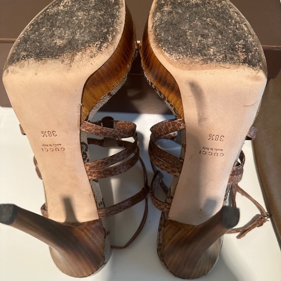 Gucci platform sandals - Picture 6 of 10